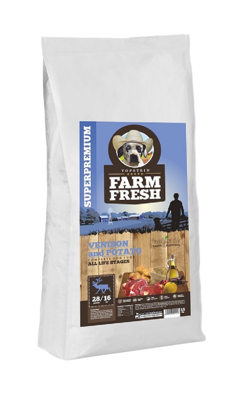 Farm Fresh Venison and Potato 15 kg