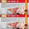 BARDOG TOP MEAT 70 30 kg - etiketa