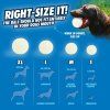 CHUCKIT! Míček Glow Large 7,5 cm - svítící - leták 2