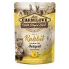 CARNILOVE Cat Pouch Kitten Rabbit & Marigold 85g