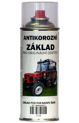 Antikorozní základ pro originální odstíny barev ZETOR, základ pod PUR barvy