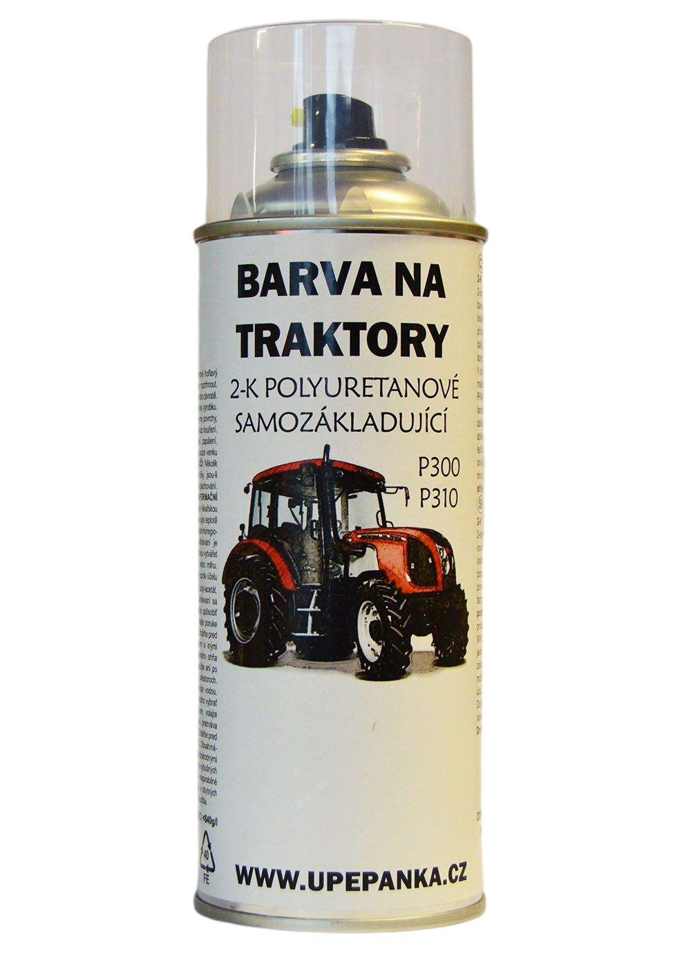 Barva na traktor ZETOR ve spreji