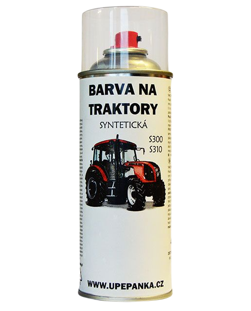 Barva na traktor ZETOR syntetická ve spreji