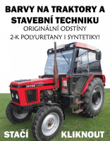  Barvy na traktory a stavební techniku