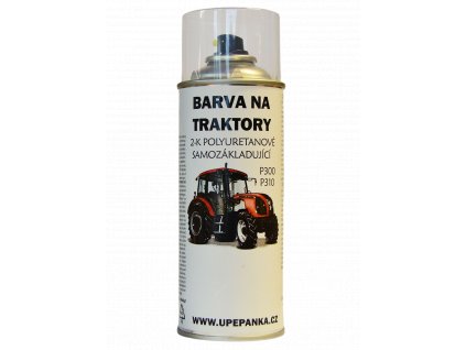 BARVY NA TRAKTOR CATERPILLAR ve spreji 2-K Polyuretan, OKROVÁ lesklá 400ml