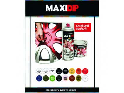 113841 maxidip gumovy povrch sprej 400ml