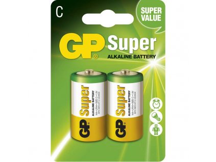 GP Alkalická baterie Super LR14 C 1ks