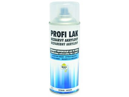 MAX COLOR Akrylový bezbarvý lak 400ml (Odstin Lesk)