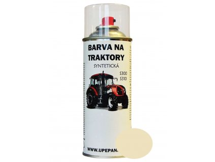 BARVY NA TRAKTORY ZETOR ve spreji syntetické, SLONOVÁ KOST lesklá 400ml