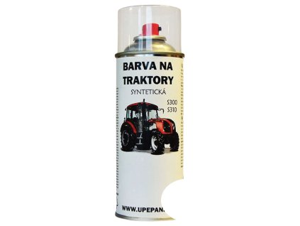 BARVY NA TRAKTORY ZETOR ve spreji syntetické, BÍLÁ lesklá 400ml