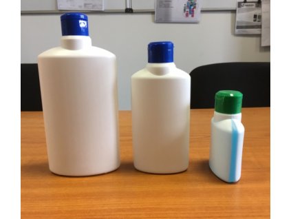 Láhev HDPE ADAM+bezpečnostní uzávěr bílý (Velikost 100ml)