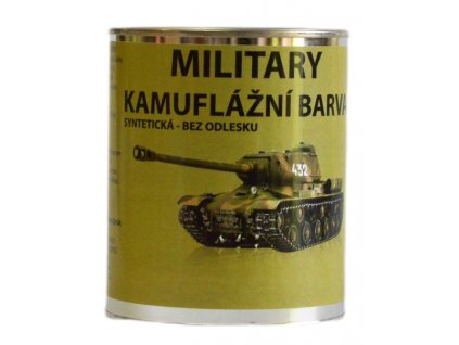 KAMUFLÁŽNÍ BARVY MILITARY syntetická RAL 1019 MAT