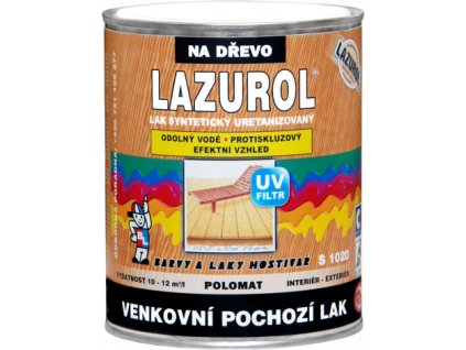 S 1020 Lak syntetický pochozí 750ml