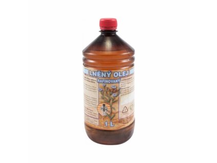 Lněný olej rafinovaný 1L