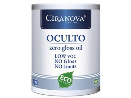 Ciranova OCULTO PLUS zero gloss oil (Velikost 1 L)