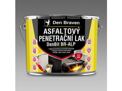 DEN BRAVEN - Asfaltový penetrační lak (Velikost 4,5 Kg)