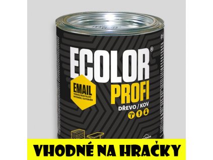 ECOLOR PROFI vodouředitelný email bílý