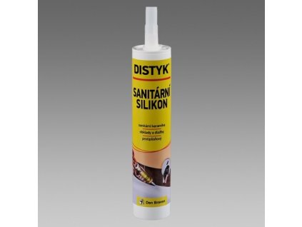 DISTYK Sanitární silikon - bílý 280ml