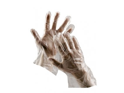 Polyethylenové rukavice 100ks balení