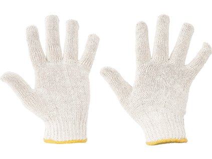 Rukavice bavlněné s manžetou AUK (Velikost 8 - M)