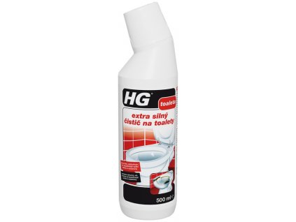 HG Extra silný čistič toalety 500ml gelový