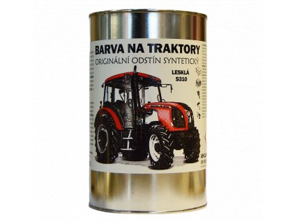 BARVY NA TRAKTORY CASE IH Originální odstín ČERVENÁ lesk, Syntetická