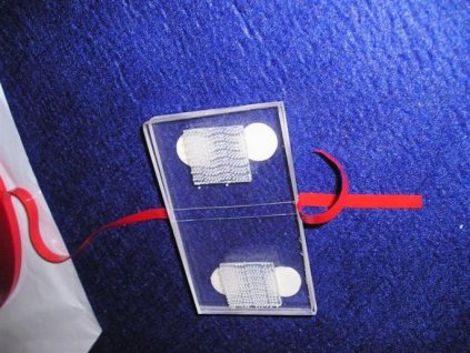 Průhledná oboustranná gelová páska délka tl.1mm
