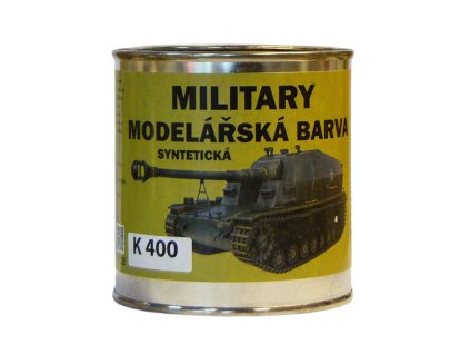 KAMUFLÁŽNÍ BARVY MILITARY Modelářská barva syntetická K400 200ml (Odstin RAL 7028)