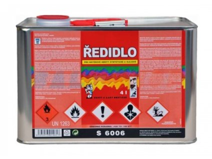 Ředidlo syntetické S 6006 (Velikost 4 L)