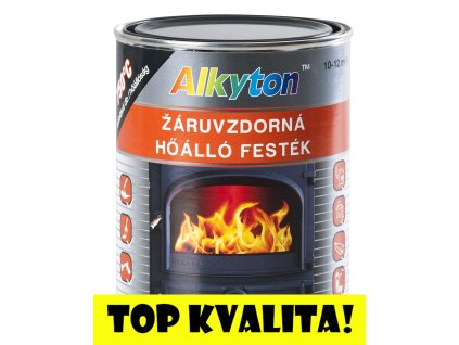 ALKYTON žáruvzdorná barva až do 750C (Velikost 2,5 L, Odstin Stříbrná)