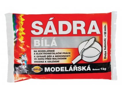 Sádra bílá prášková (Velikost 3 Kg)