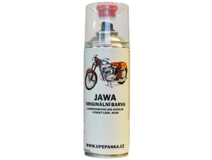 BARVY NA MOTORKY ČZ ve spreji 2-K UHS, vysoký lesk 400ml (Odstin Černá)