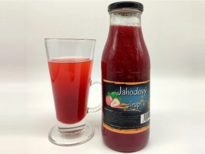 Pepovy dobroty Sirup jahodový