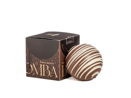 32073 cokoladova bomba cokolada napoj radost poteseni darek obdarovani mlecna bila marshmallow cokoladovna janek