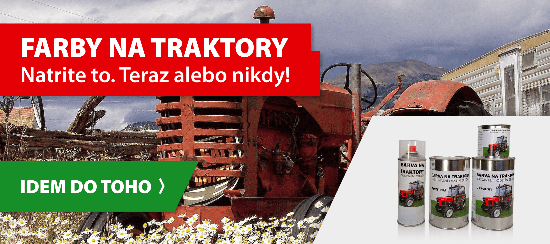 Barvy na traktory