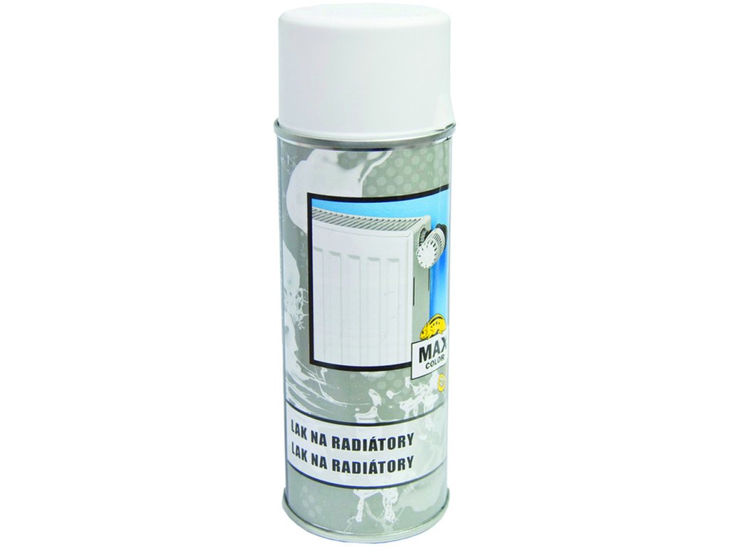 MaxColor Farba na radiátory, biela 400ml