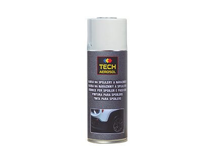 TECH Farba na nárazníky 400ml priamo na plast (Odtieň Čierna štruktúra)