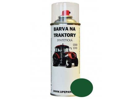 FARBY NA TRAKTORY ZETOR v spreji syntetické, ZELENÁ lesklá 400ml