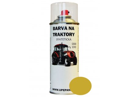 FARBY NA TRAKTORY ZETOR v spreji syntetická, ŽLTÁ lesklá 400ml