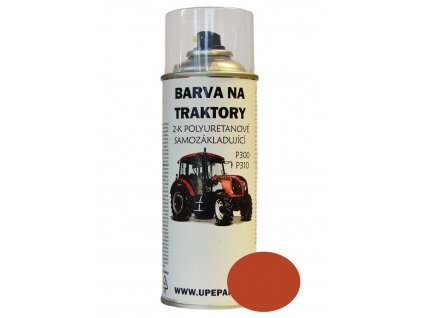 FARBY NA TRAKTORY ZETOR v spreji 2-K Polyuretán, ORANŽOVÁ lesklá 400ml