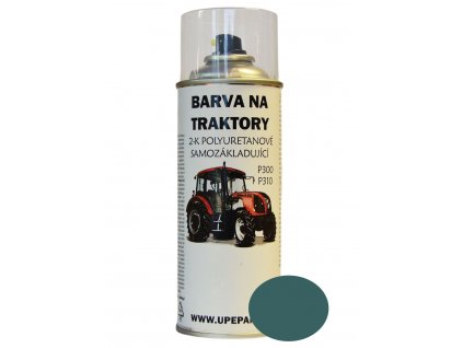 FARBY NA TRAKTORY ZETOR v spreji 2-K Polyuretán, ZELENÁ AGAVE lesklá 400ml