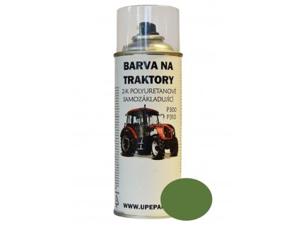 FARBY NA TRAKTORY ZETOR v spreji 2-K Polyuretán, ZELENÁ TUNISIA lesklá 400ml