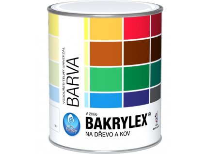 BAKRYLEX V2066 Univerzálna lesklá vodouriediteľná farba, biela 0,7kg