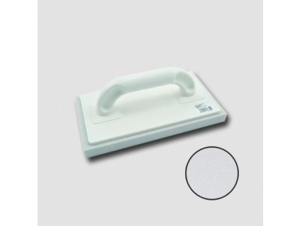 Hladítko plastové s molitanom, 250x130x25mm, jemný
