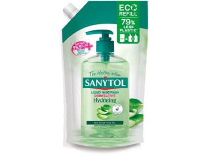 SANYTOL Tekuté mydlo dezinfekčné, hydratačné - Náhradná náplň 500ml