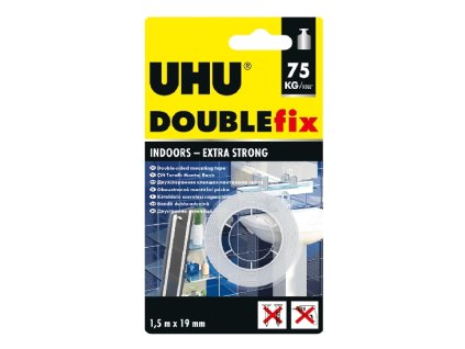 UHU DOUBLE FIX obojstranná 75kg/1,5m