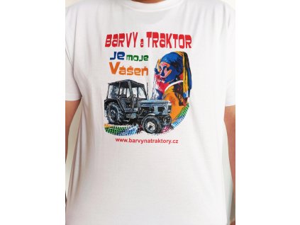 8372 1 tricko reklamni barvy a traktor je moje vasen