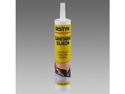 DISTYK Sanitárny silikón - biely 280ml