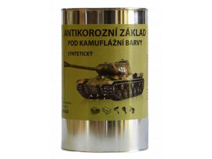 KAMUFLÁŽNE FARBY MILITARY Antikorózny základ syntetický 1kg