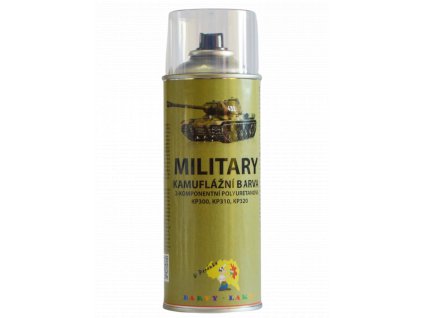 KAMUFLÁŽNE FARBY MILITARY v spreji, 2-K Polyuretánová MAT 400ML